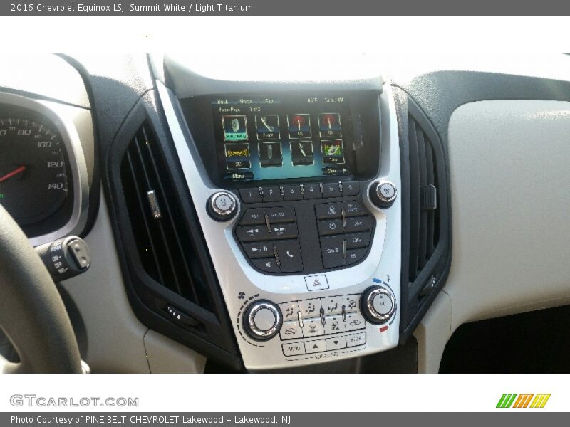 Summit White / Light Titanium 2016 Chevrolet Equinox LS