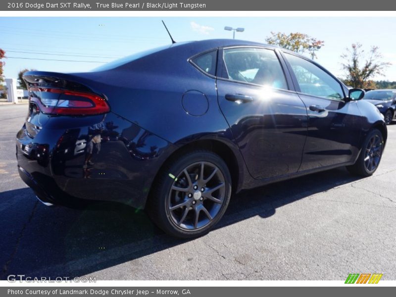 True Blue Pearl / Black/Light Tungsten 2016 Dodge Dart SXT Rallye