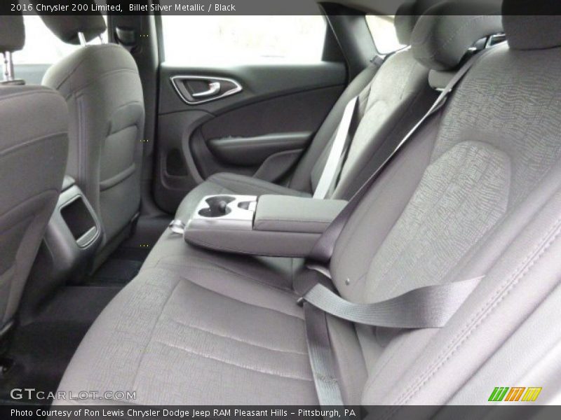 Billet Silver Metallic / Black 2016 Chrysler 200 Limited