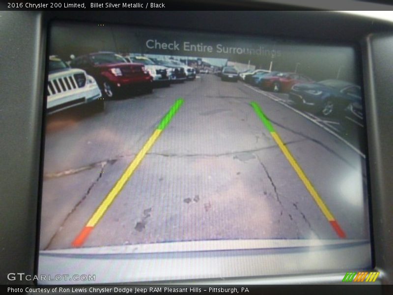 Billet Silver Metallic / Black 2016 Chrysler 200 Limited