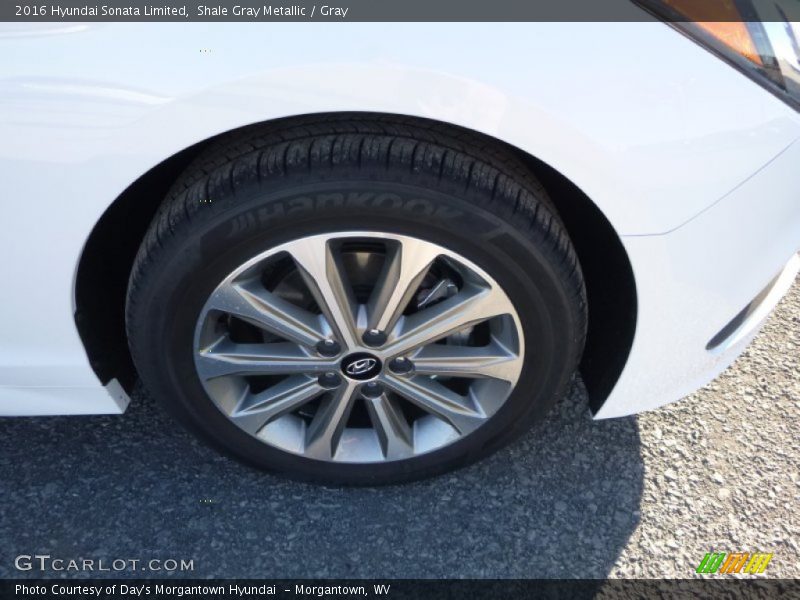 Shale Gray Metallic / Gray 2016 Hyundai Sonata Limited