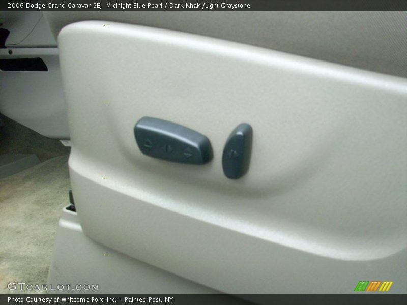 Midnight Blue Pearl / Dark Khaki/Light Graystone 2006 Dodge Grand Caravan SE