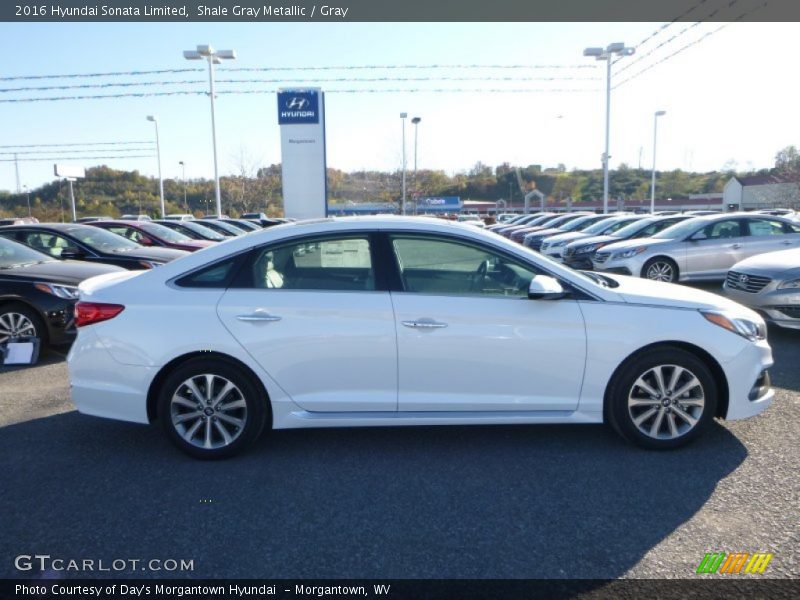 Shale Gray Metallic / Gray 2016 Hyundai Sonata Limited