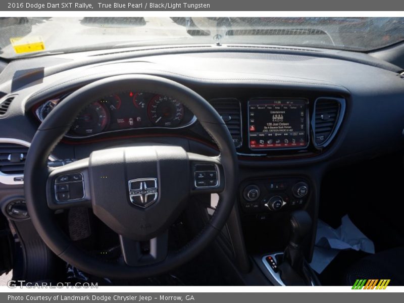 True Blue Pearl / Black/Light Tungsten 2016 Dodge Dart SXT Rallye