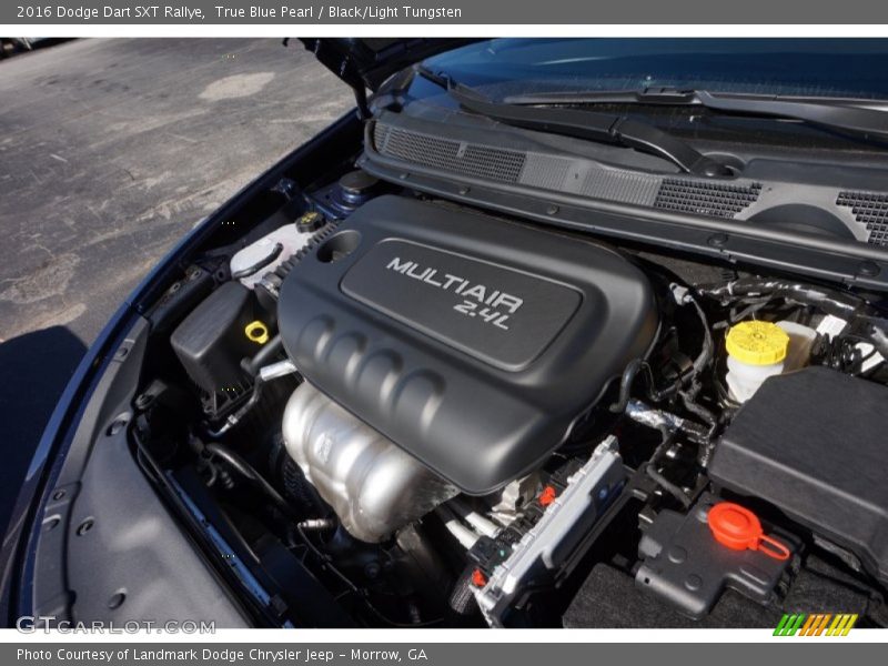 True Blue Pearl / Black/Light Tungsten 2016 Dodge Dart SXT Rallye