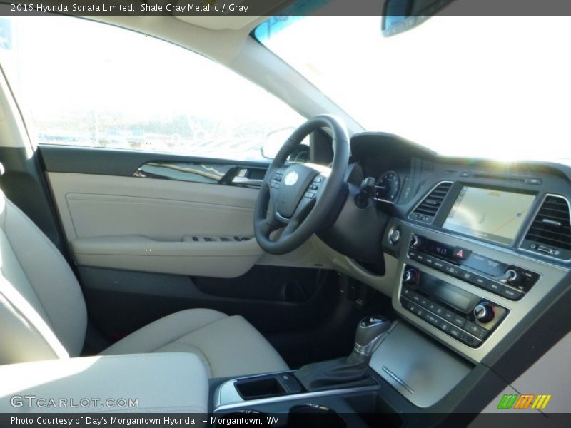 Shale Gray Metallic / Gray 2016 Hyundai Sonata Limited