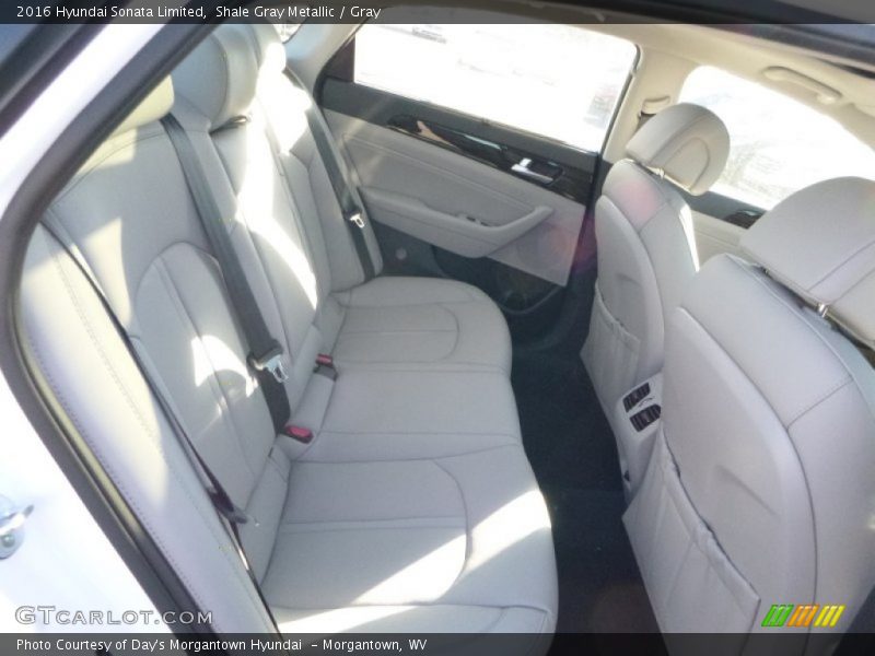 Shale Gray Metallic / Gray 2016 Hyundai Sonata Limited