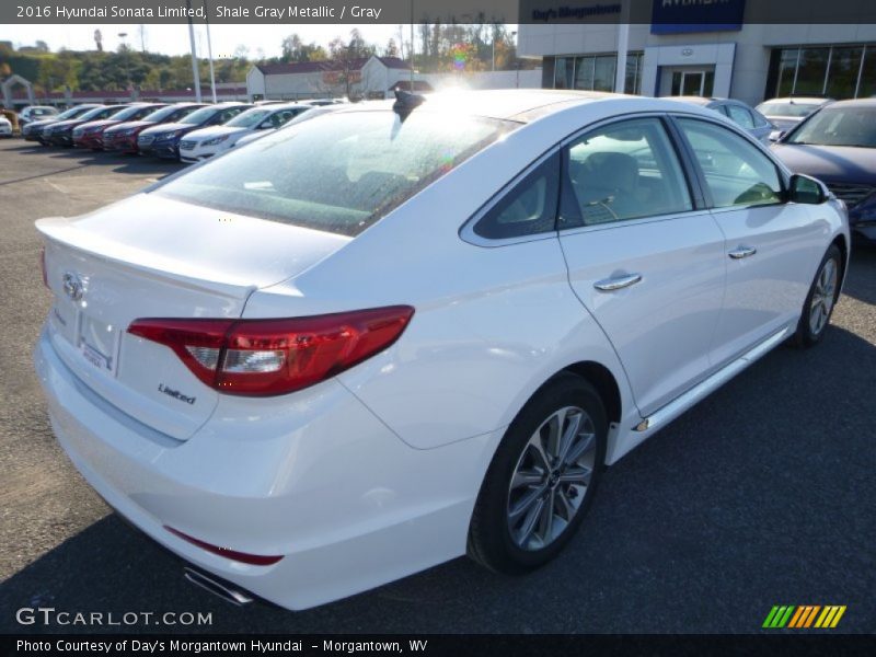 Shale Gray Metallic / Gray 2016 Hyundai Sonata Limited