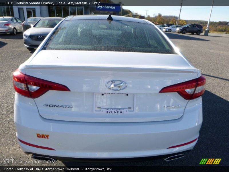 Shale Gray Metallic / Gray 2016 Hyundai Sonata Limited