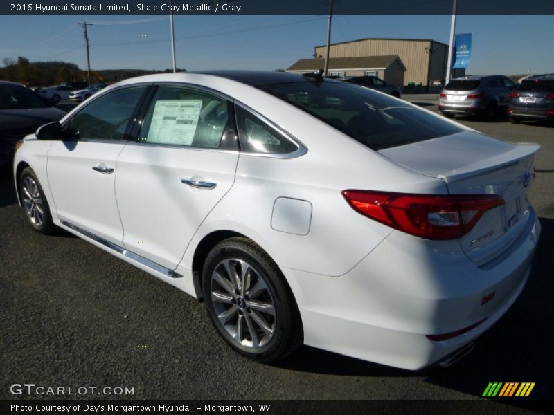 Shale Gray Metallic / Gray 2016 Hyundai Sonata Limited