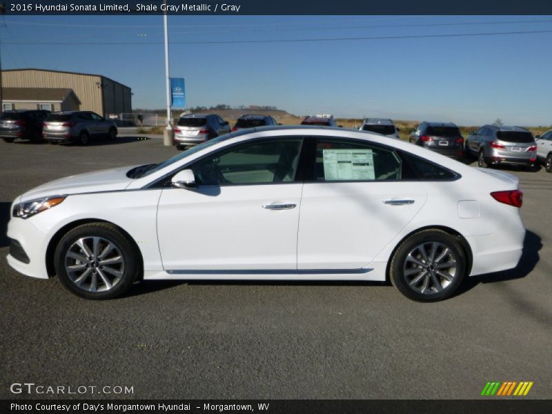 Shale Gray Metallic / Gray 2016 Hyundai Sonata Limited