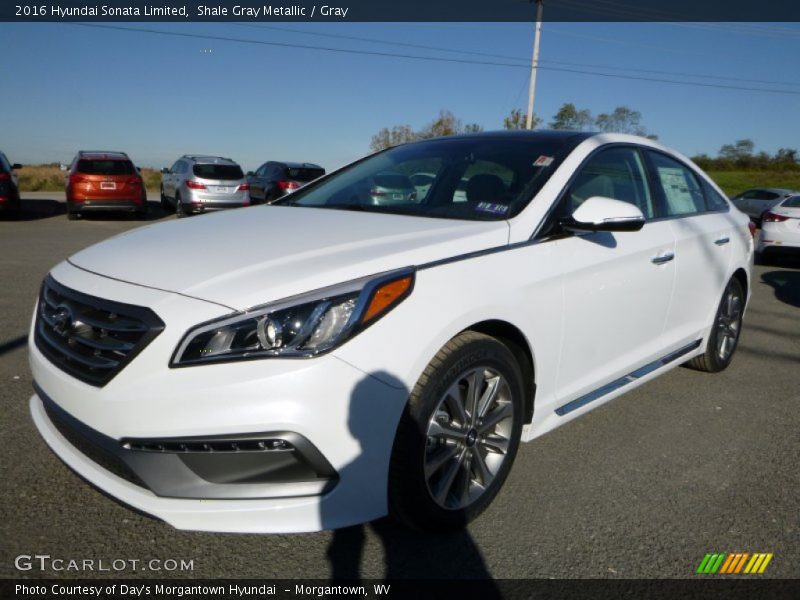 Shale Gray Metallic / Gray 2016 Hyundai Sonata Limited