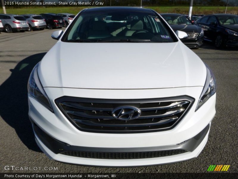 Shale Gray Metallic / Gray 2016 Hyundai Sonata Limited