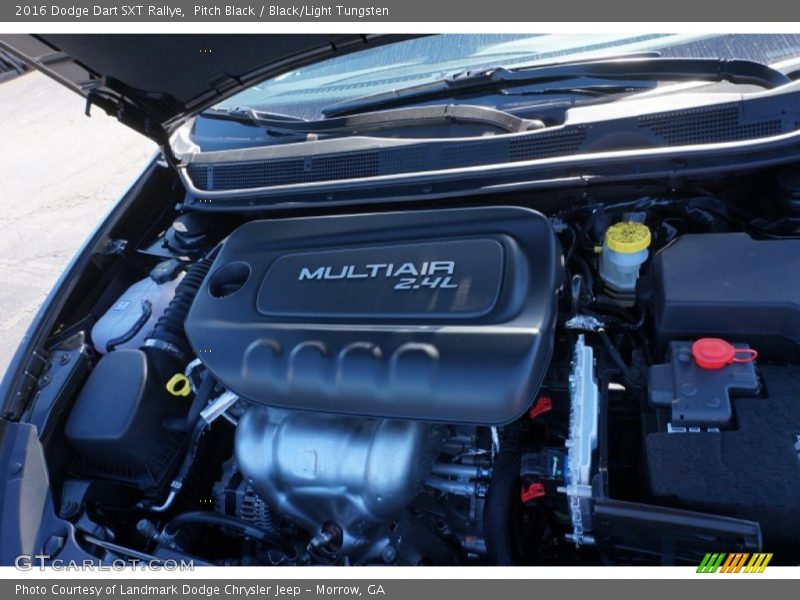Pitch Black / Black/Light Tungsten 2016 Dodge Dart SXT Rallye