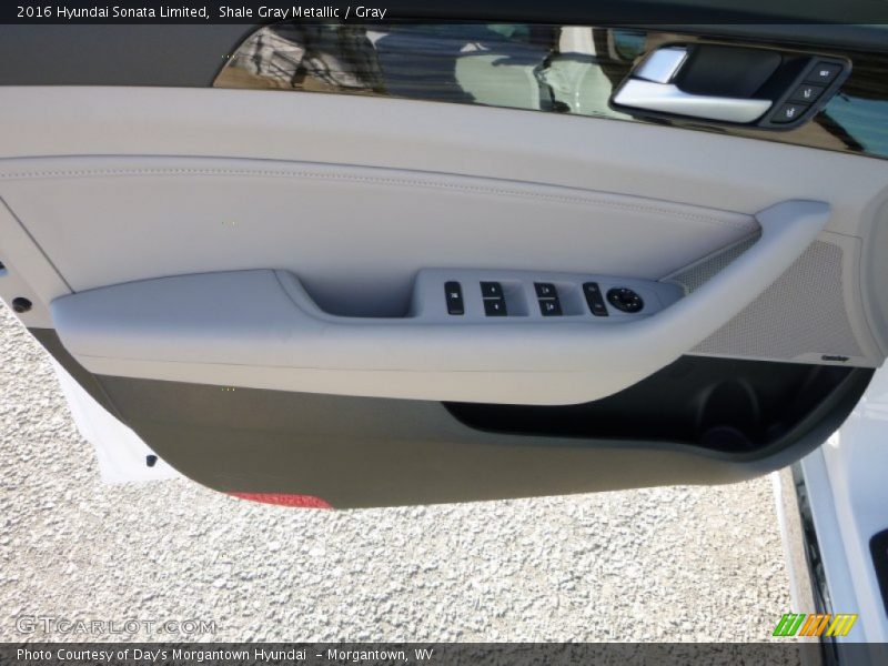 Shale Gray Metallic / Gray 2016 Hyundai Sonata Limited