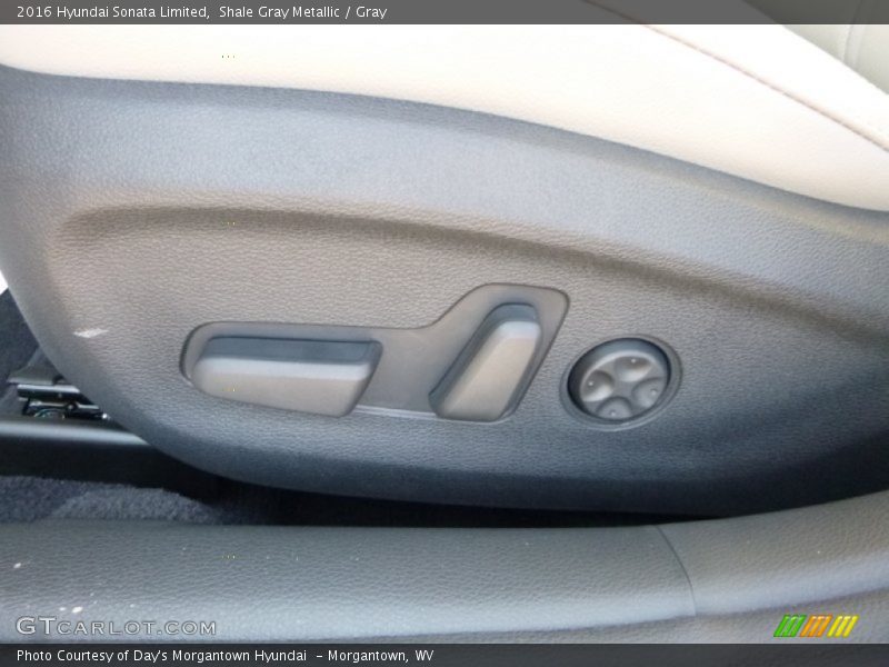 Shale Gray Metallic / Gray 2016 Hyundai Sonata Limited