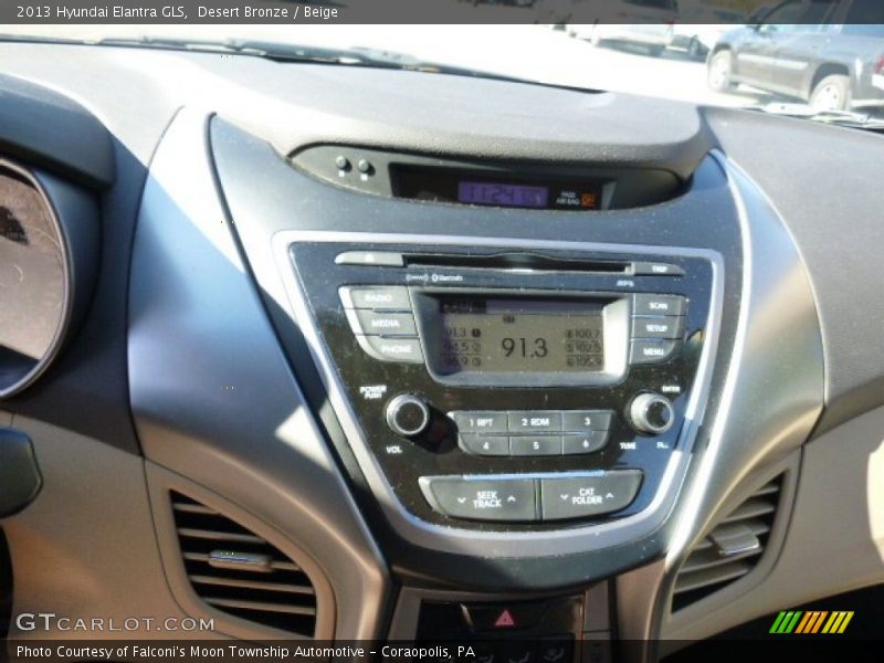 Desert Bronze / Beige 2013 Hyundai Elantra GLS