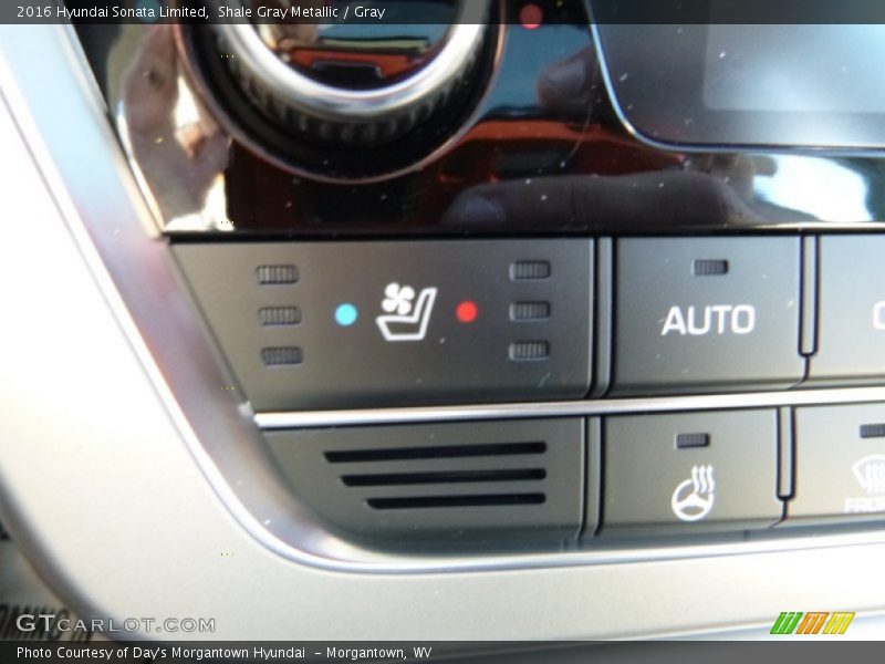 Shale Gray Metallic / Gray 2016 Hyundai Sonata Limited