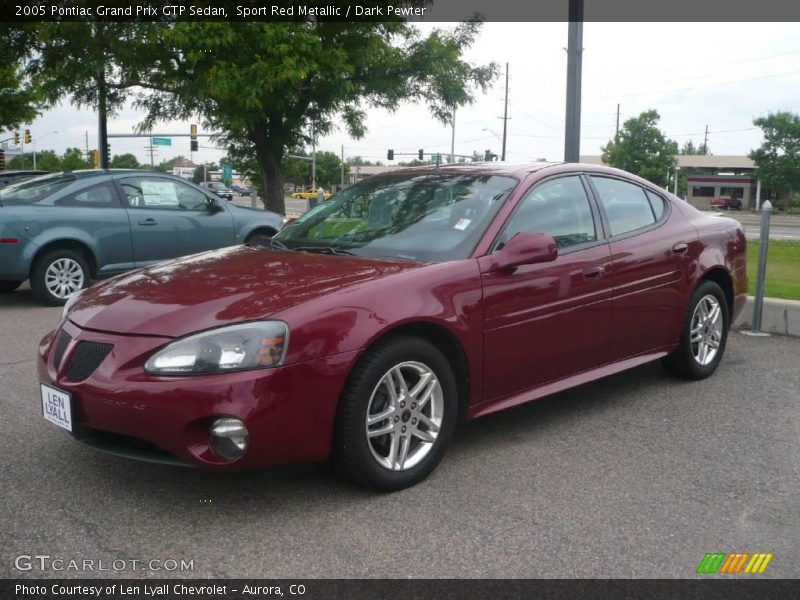 Sport Red Metallic / Dark Pewter 2005 Pontiac Grand Prix GTP Sedan