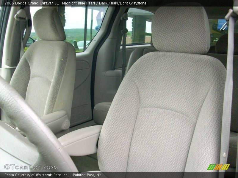 Midnight Blue Pearl / Dark Khaki/Light Graystone 2006 Dodge Grand Caravan SE
