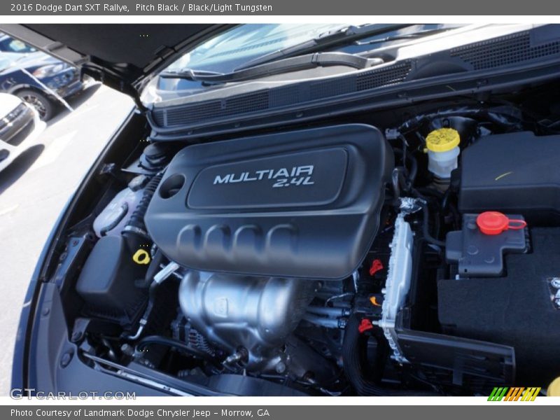 Pitch Black / Black/Light Tungsten 2016 Dodge Dart SXT Rallye