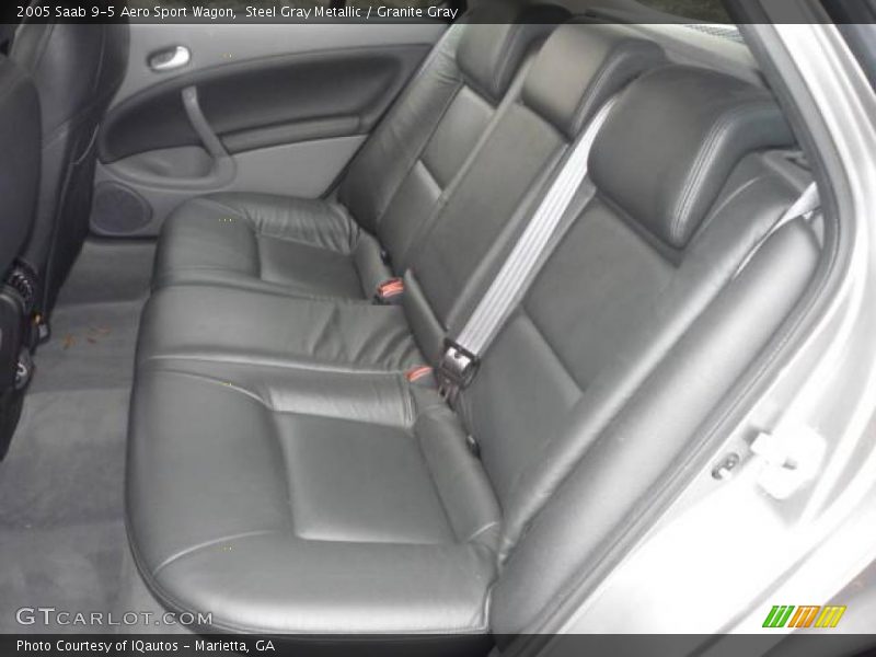 Steel Gray Metallic / Granite Gray 2005 Saab 9-5 Aero Sport Wagon