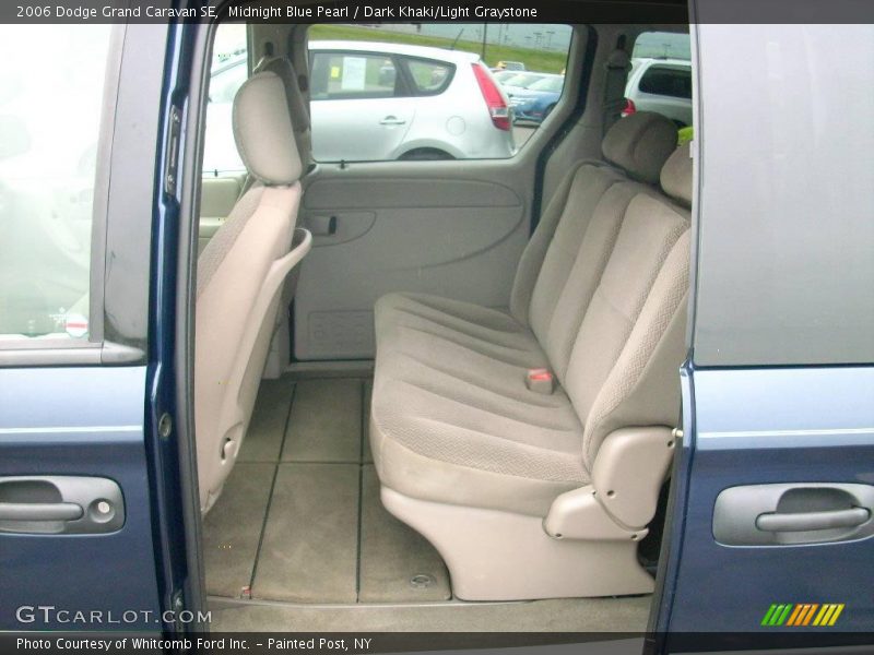 Midnight Blue Pearl / Dark Khaki/Light Graystone 2006 Dodge Grand Caravan SE