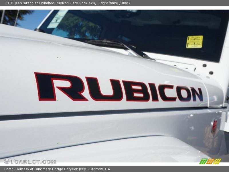  2016 Wrangler Unlimited Rubicon Hard Rock 4x4 Logo