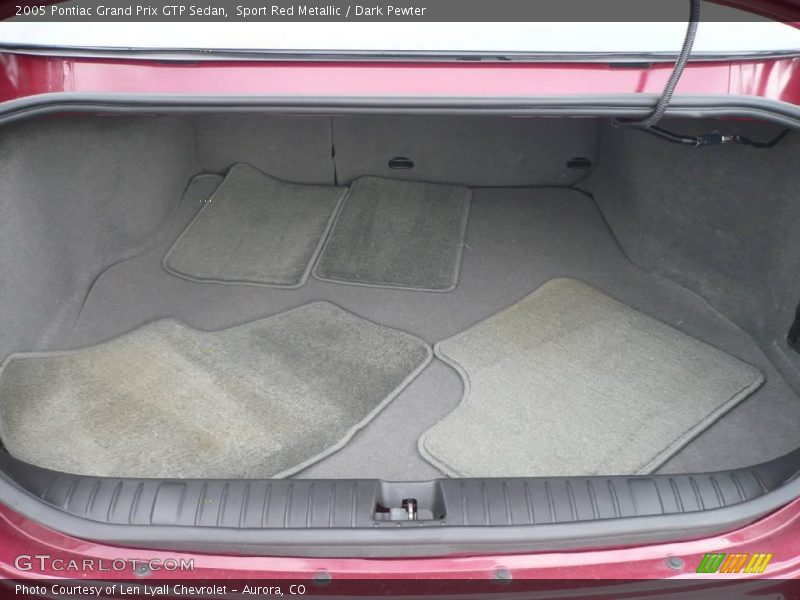 Sport Red Metallic / Dark Pewter 2005 Pontiac Grand Prix GTP Sedan