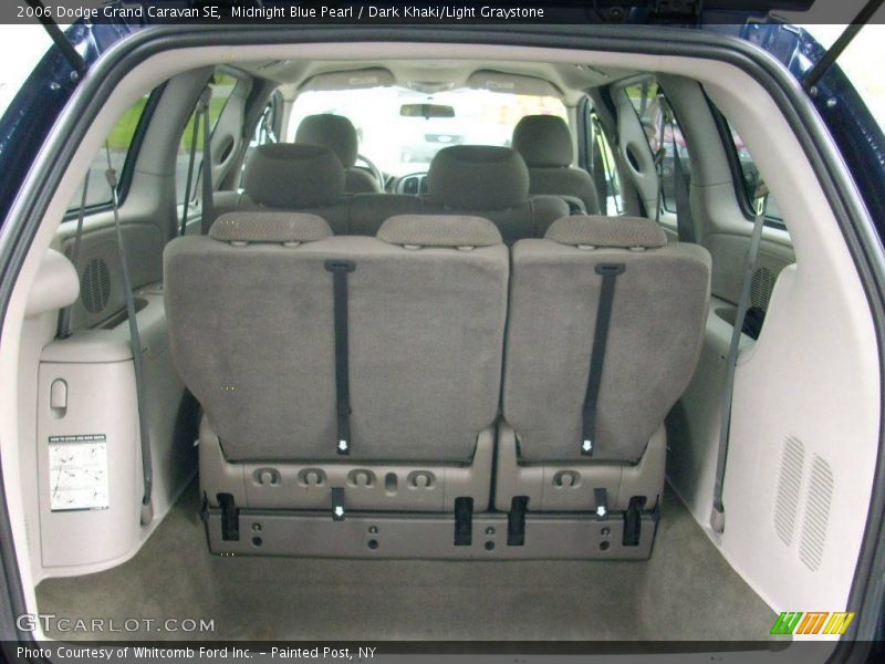 Midnight Blue Pearl / Dark Khaki/Light Graystone 2006 Dodge Grand Caravan SE