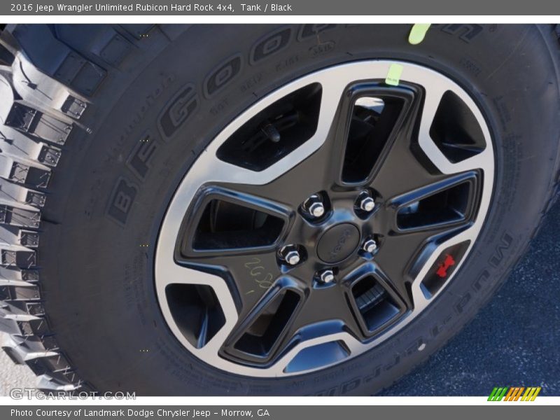  2016 Wrangler Unlimited Rubicon Hard Rock 4x4 Wheel