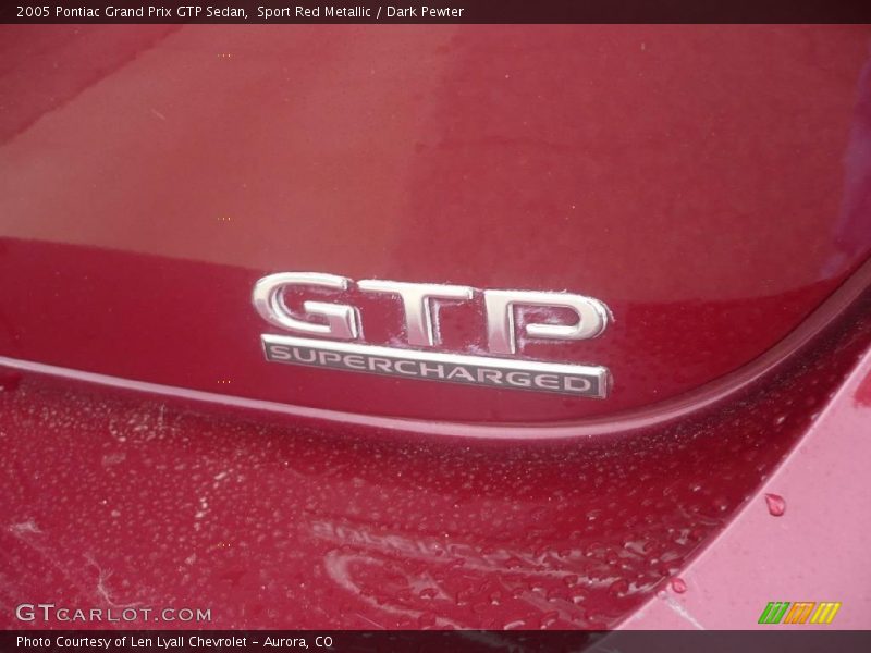 Sport Red Metallic / Dark Pewter 2005 Pontiac Grand Prix GTP Sedan