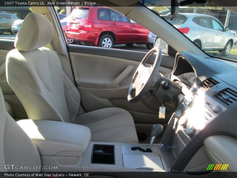 Aloe Green Metallic / Bisque 2007 Toyota Camry LE