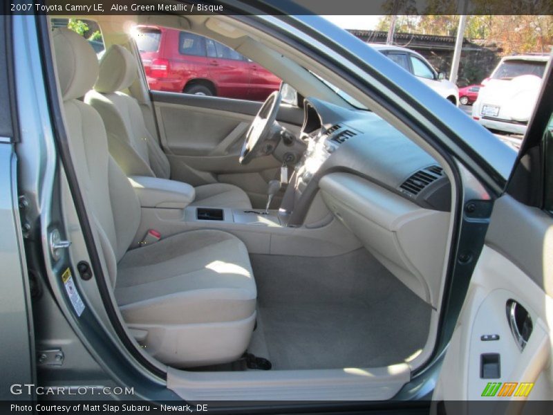 Aloe Green Metallic / Bisque 2007 Toyota Camry LE