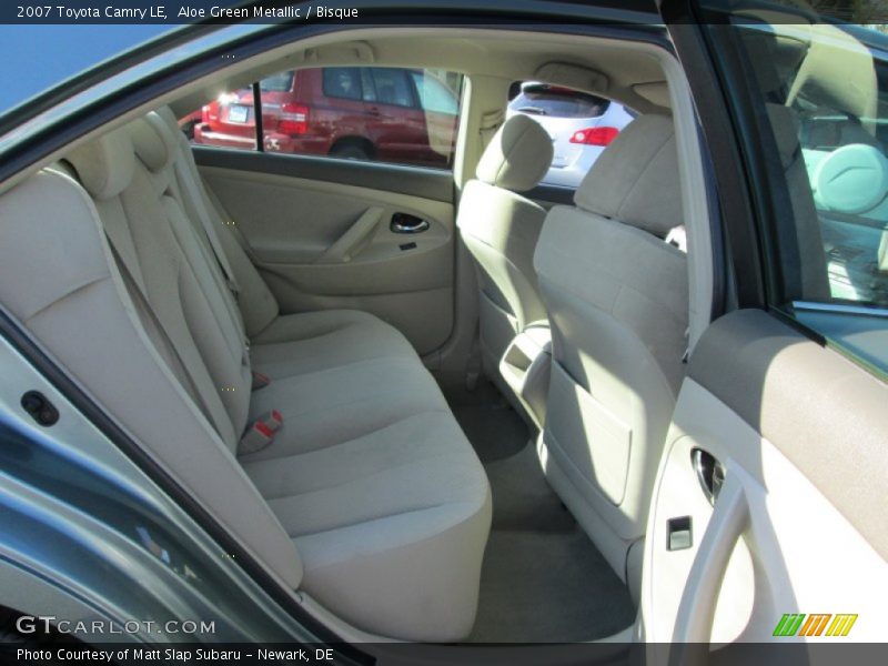 Aloe Green Metallic / Bisque 2007 Toyota Camry LE