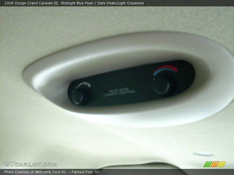 Midnight Blue Pearl / Dark Khaki/Light Graystone 2006 Dodge Grand Caravan SE
