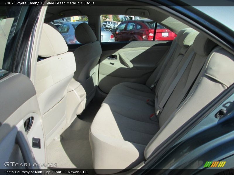 Aloe Green Metallic / Bisque 2007 Toyota Camry LE