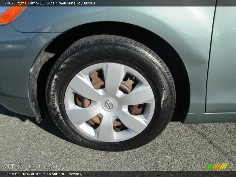 Aloe Green Metallic / Bisque 2007 Toyota Camry LE