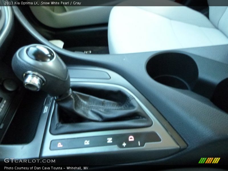 Snow White Pearl / Gray 2013 Kia Optima LX