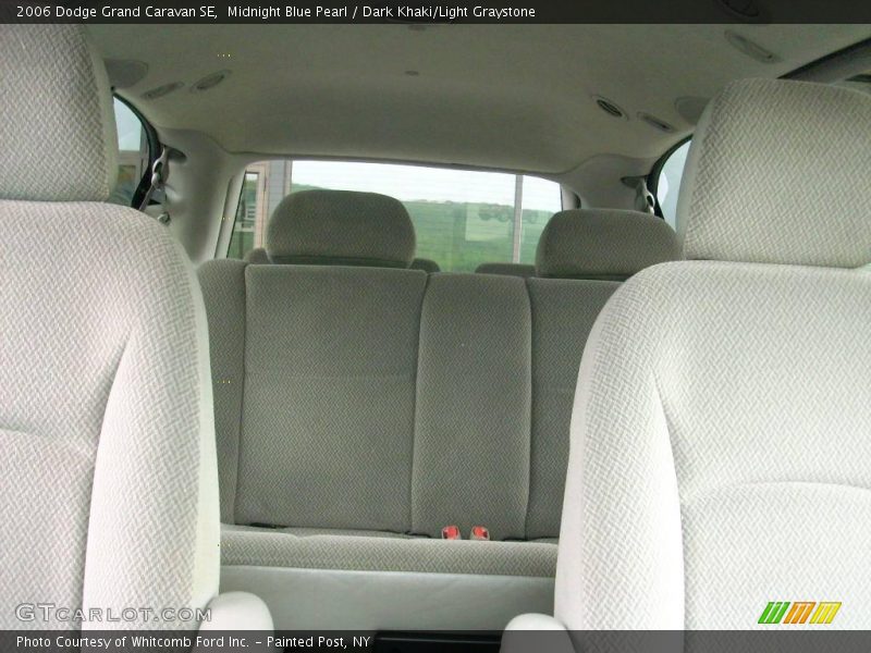 Midnight Blue Pearl / Dark Khaki/Light Graystone 2006 Dodge Grand Caravan SE