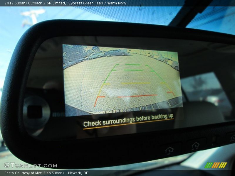 Cypress Green Pearl / Warm Ivory 2012 Subaru Outback 3.6R Limited