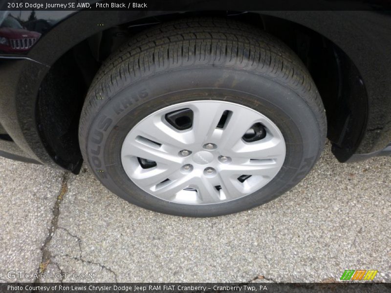 Pitch Black / Black 2016 Dodge Journey SE AWD