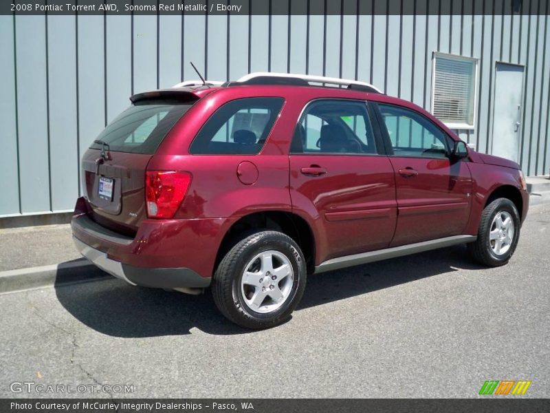 Sonoma Red Metallic / Ebony 2008 Pontiac Torrent AWD