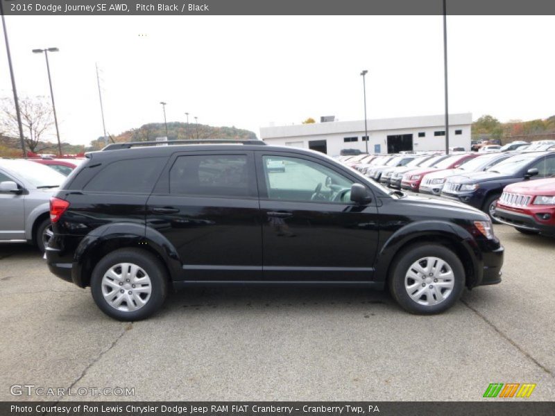 Pitch Black / Black 2016 Dodge Journey SE AWD