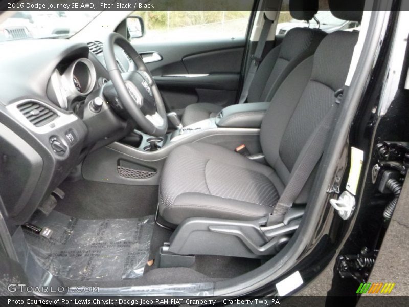 Pitch Black / Black 2016 Dodge Journey SE AWD