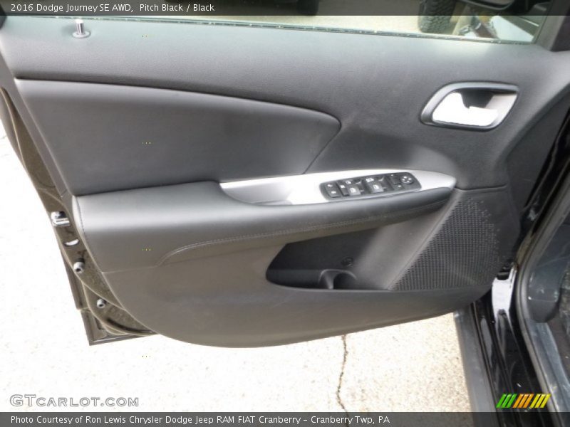 Pitch Black / Black 2016 Dodge Journey SE AWD