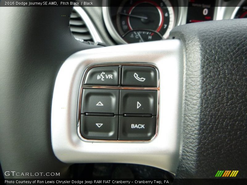 Pitch Black / Black 2016 Dodge Journey SE AWD
