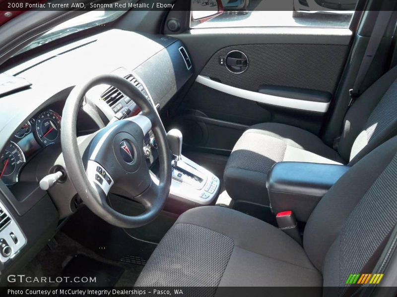 Sonoma Red Metallic / Ebony 2008 Pontiac Torrent AWD