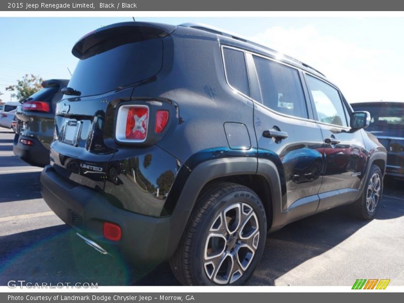 Black / Black 2015 Jeep Renegade Limited