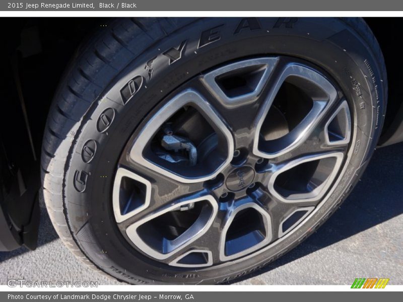 Black / Black 2015 Jeep Renegade Limited